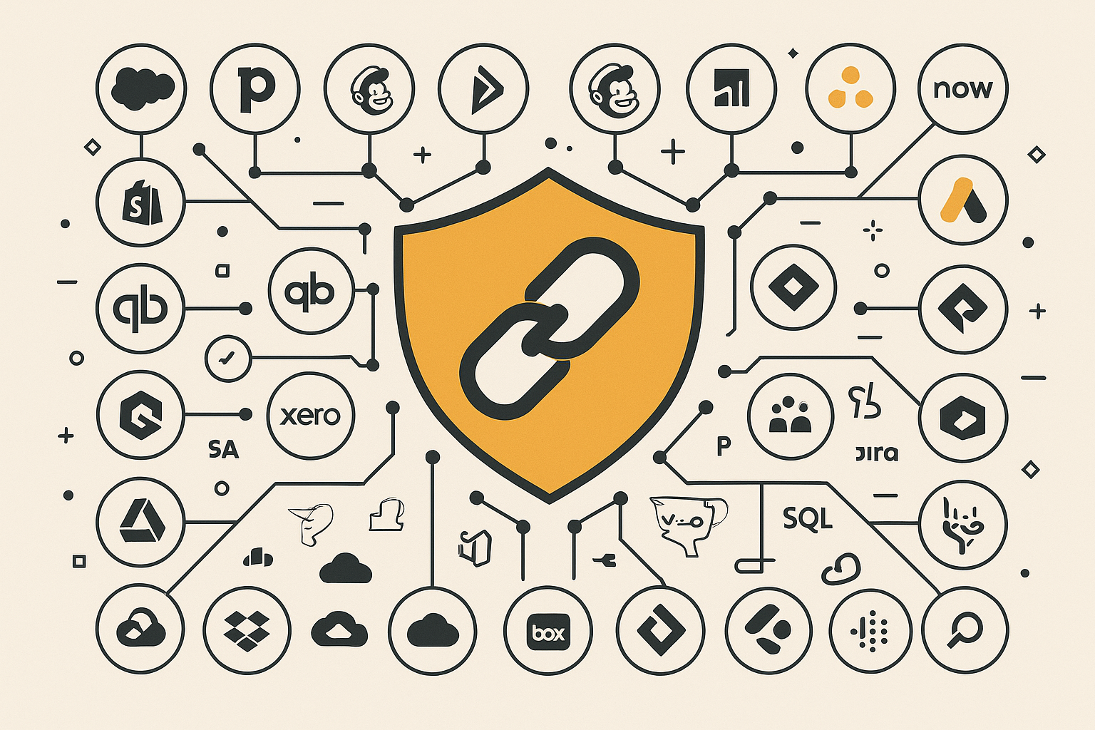 Generate a vector banner without text parts from the next promptWhat Makes a Middleware Connector RobustNot all middleware is created equal Truly robu