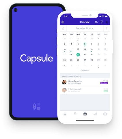Capsule’s mobile app