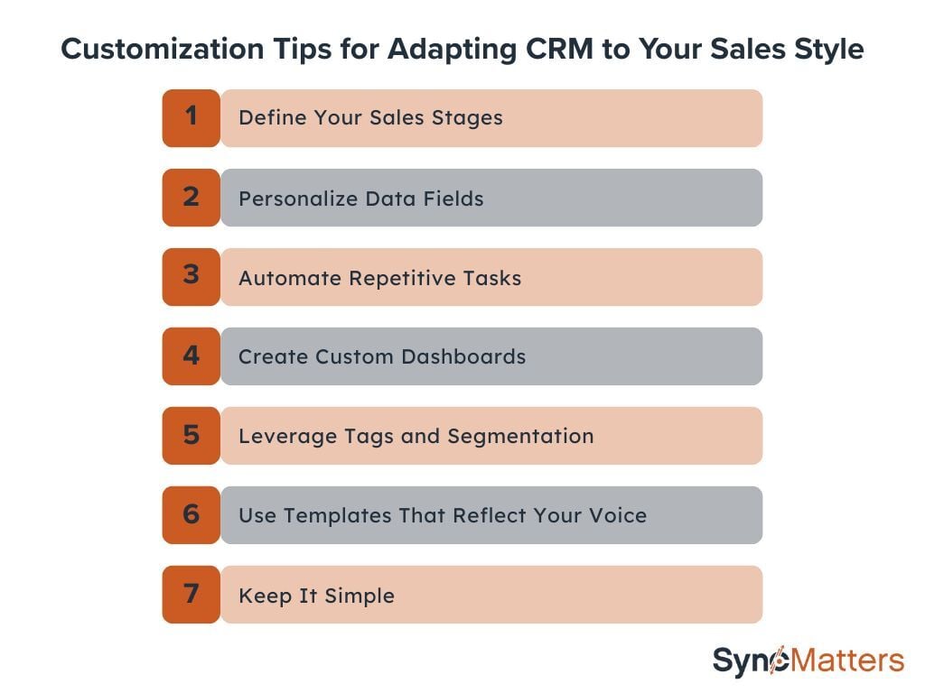 Customization Tips for Adapting CRM to Your Sales Style