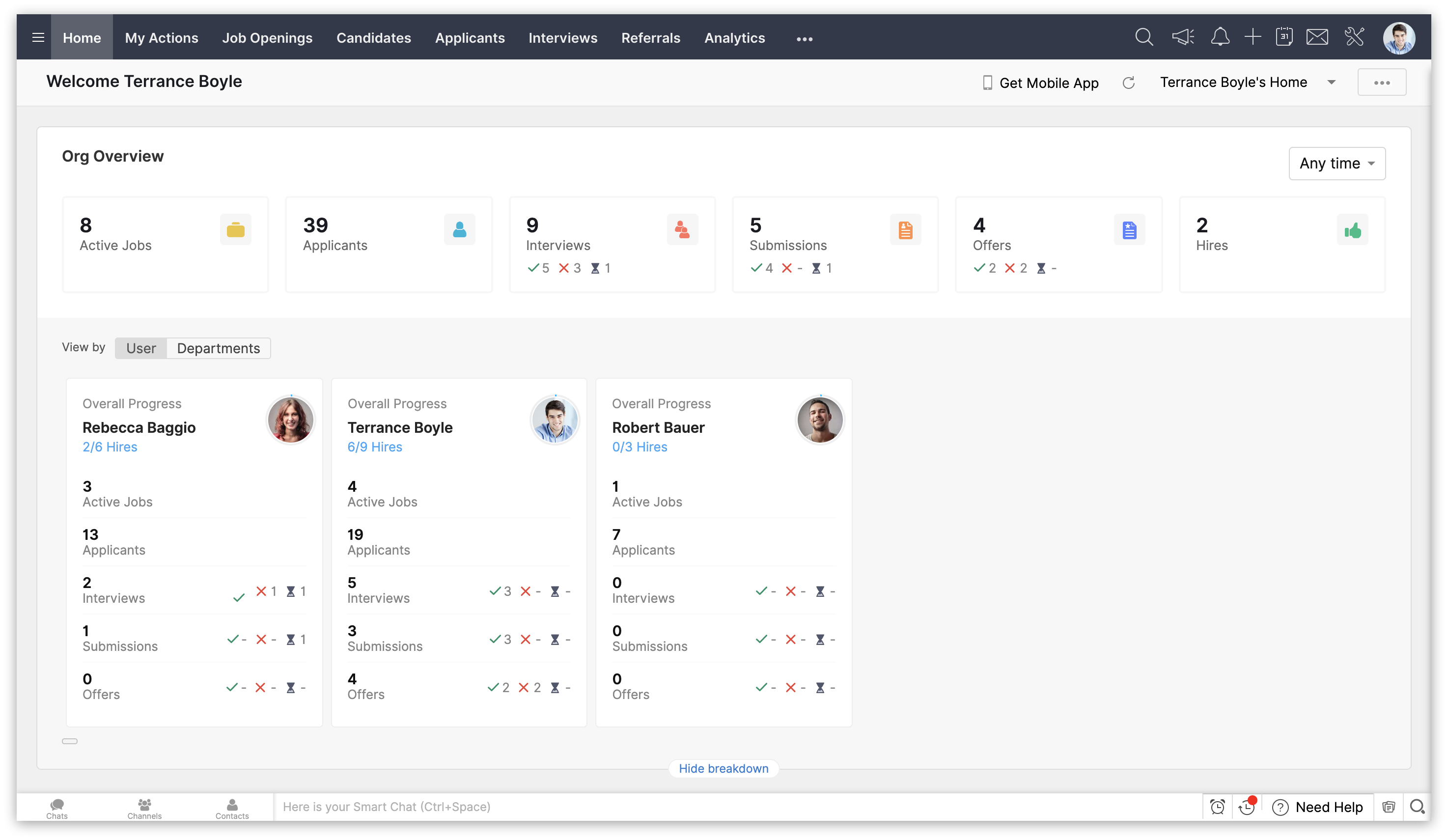 Zoho Recruit-ui