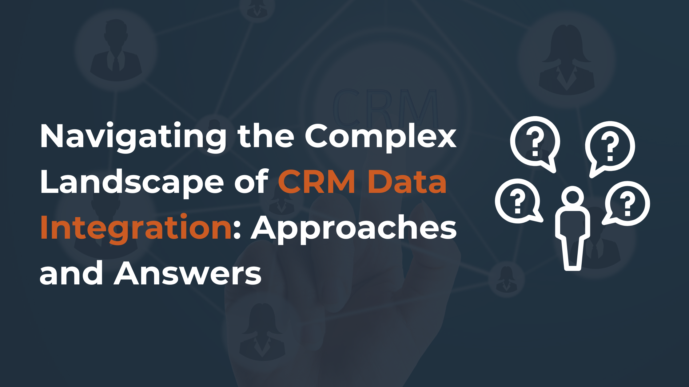 crm data integration approaches