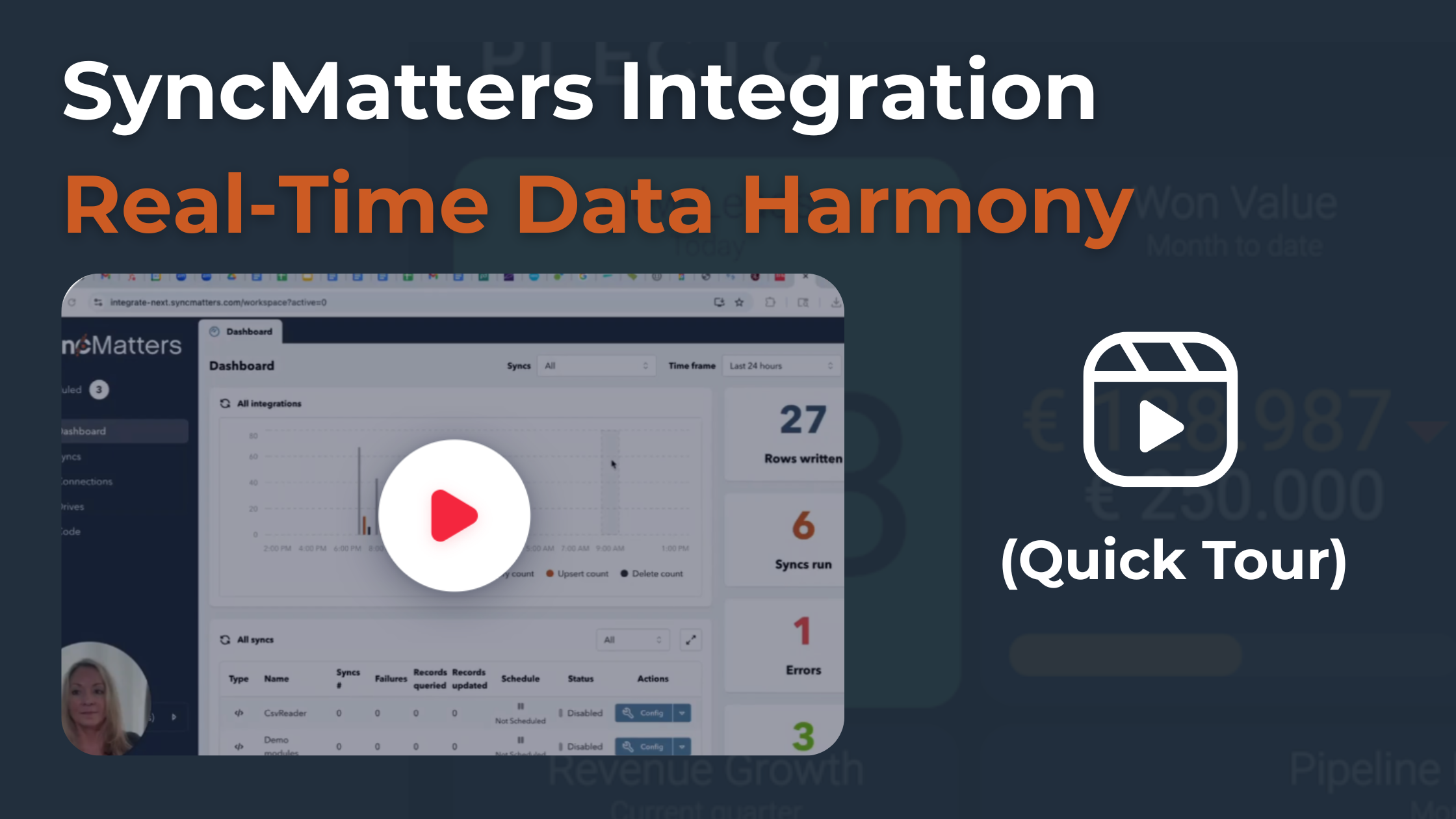 SyncMatters Integration - Unlock Real-Time Data Harmony (Quick Tour)